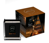 Lumânare parfumată Aroma Home, Black, Magic Place 155gr
